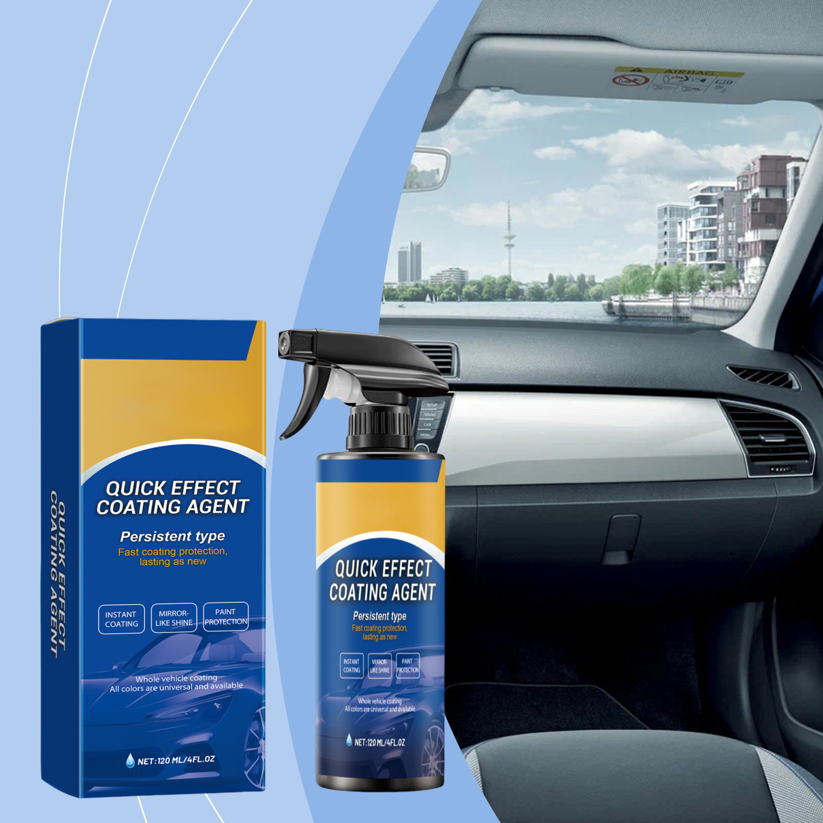 Spray de Revestimiento para Au - Car Wax Ceramic Coating reseña y precio