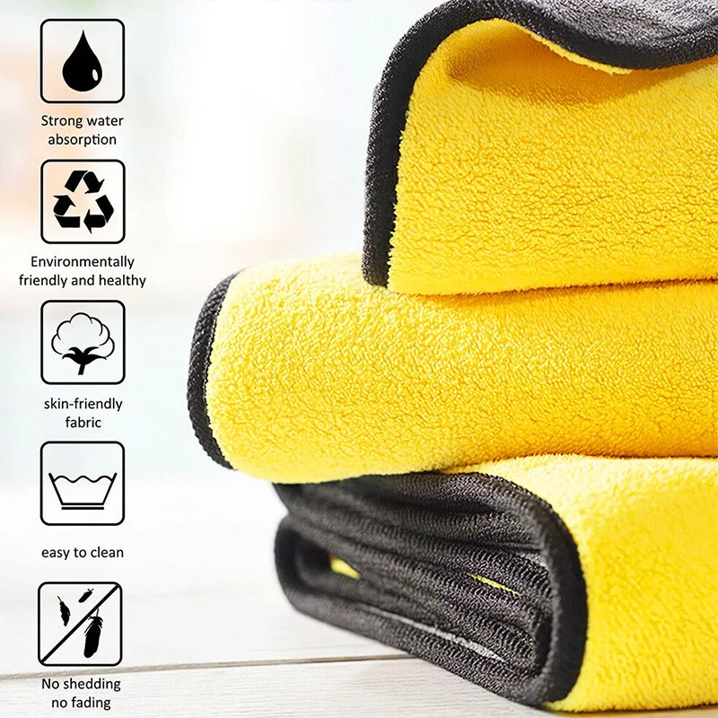 Toalla de limpieza de microfib - Microfiber Towel Detailing reseña y precio