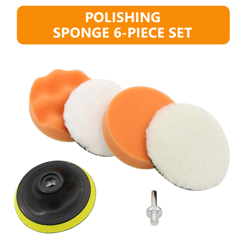Kit de 6 Esponjas para Pulir A - Polish Pad Set Buffer reseña y precio